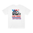 2026 Schuh Syndikat T-Shirt - Silver M Coupe - Unisex American Apparel Classic T-Shirt