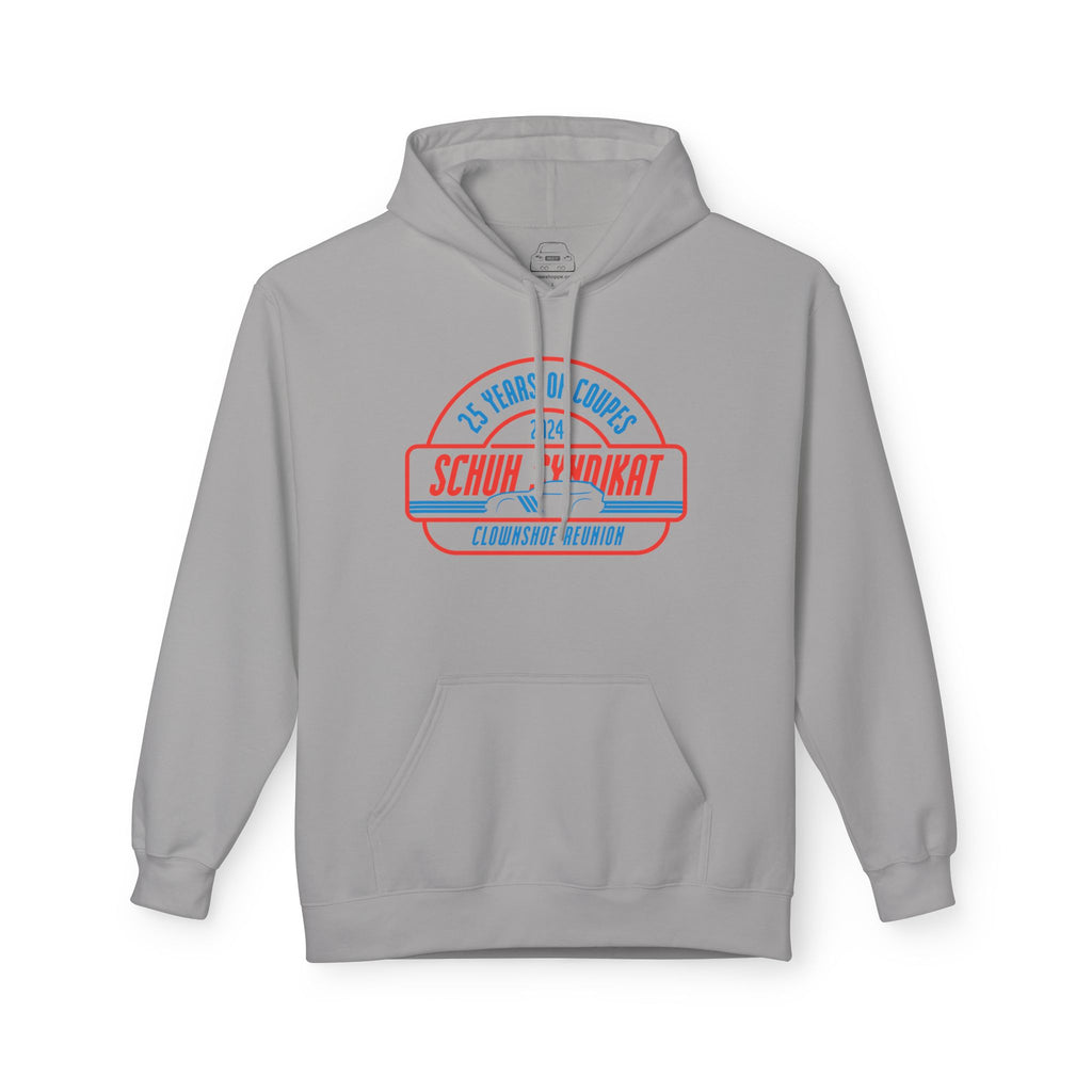 25 Years of Coupes - Schuh Syndikat Clownshoe Reunion Hoodie - Unisex Gildan Classic Softstyle Fleece Drawstring Hoodie