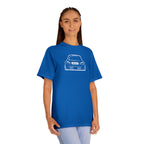 OMGBCKY White Coupe Silhouette Tee - Unisex American Apparel Classic T-Shirt