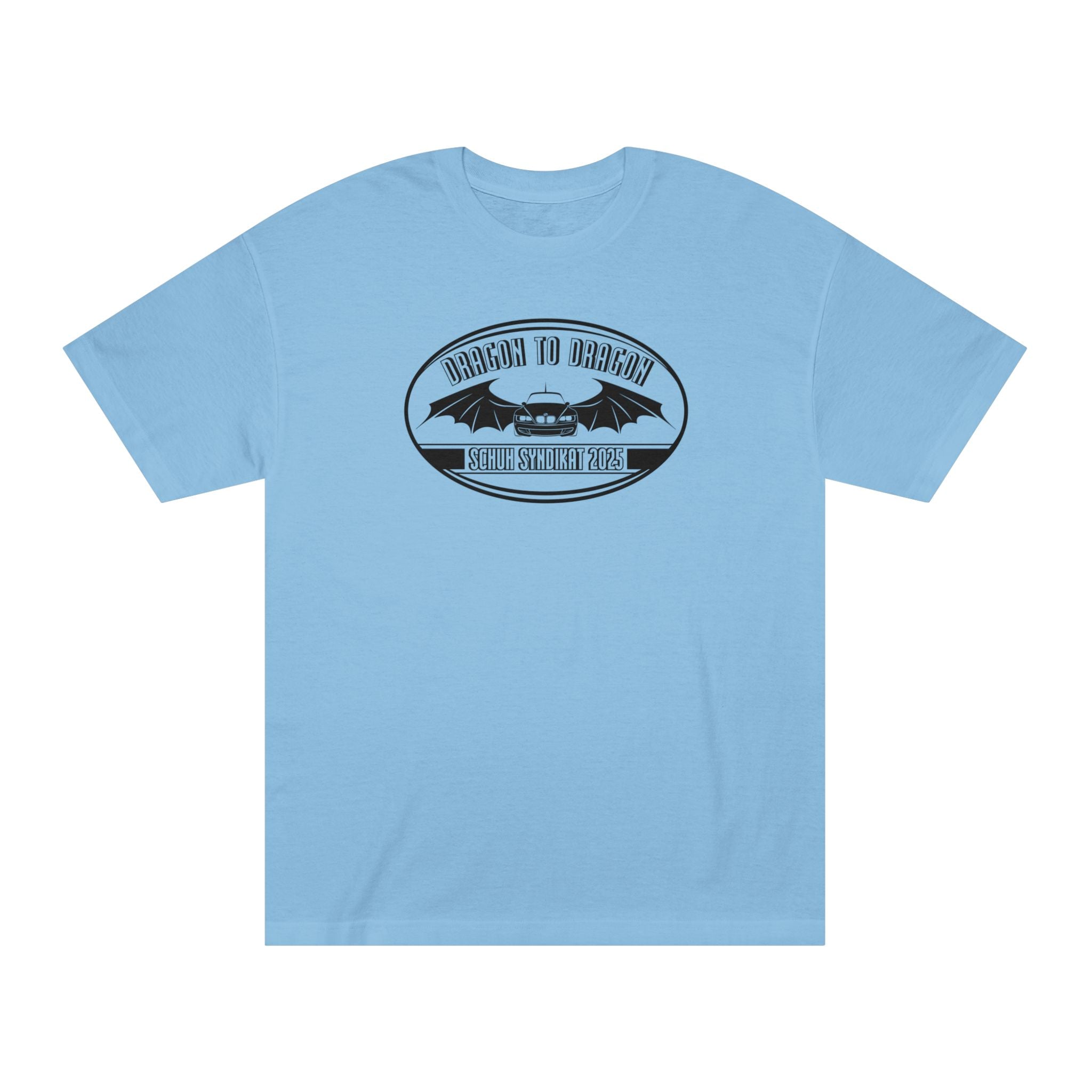 Schuh Syndikat Dragon to Dragon 2025 Light Color Tee - Unisex American Apparel Classic T-Shirt