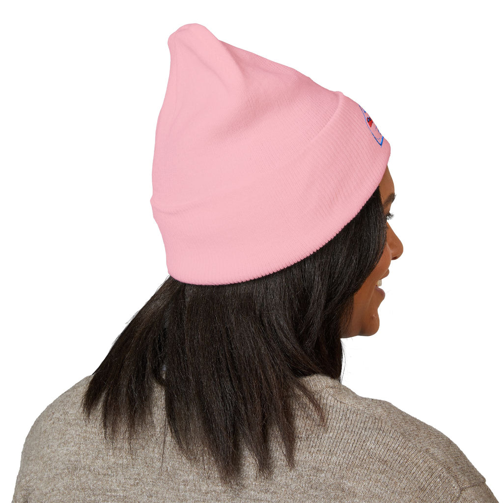 OMGBCKY Coupe Beanie - Baseball Hat with Embroidered Car Design