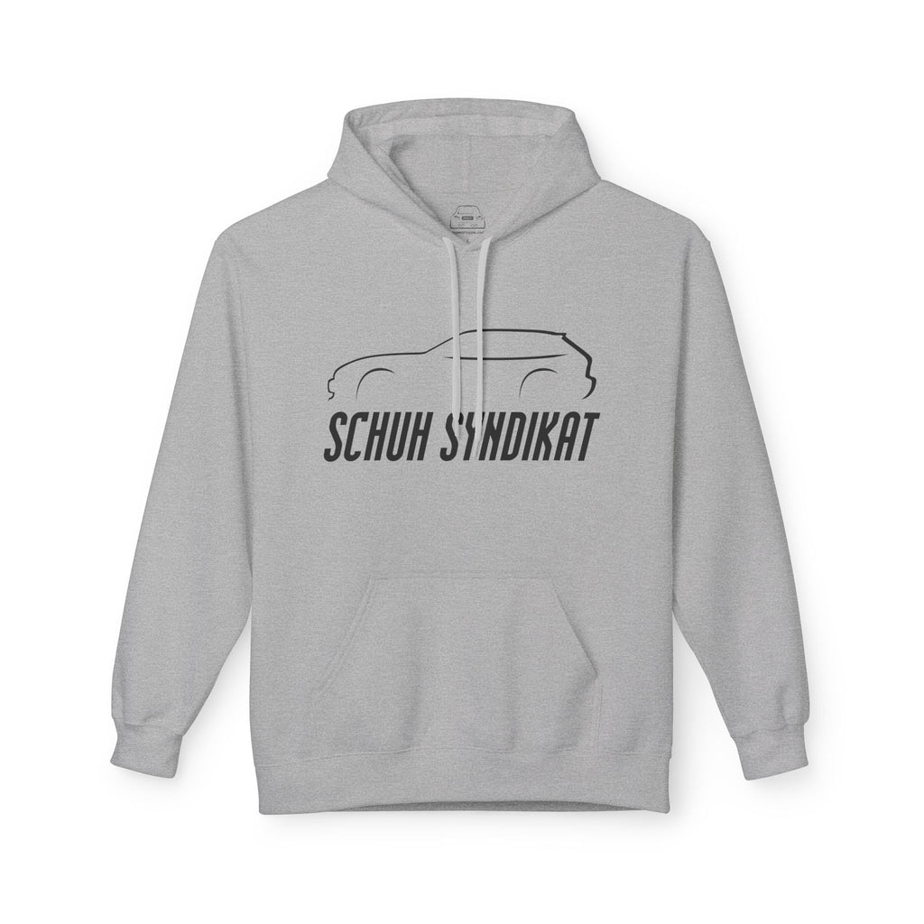 Schuh Syndikat Silhouette Hoodie - Unisex Gildan Classic Softstyle Fleece Drawstring Hoodie