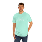 OMGBCKY White Coupe Silhouette Tee - Unisex American Apparel Classic T-Shirt