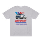 2026 Schuh Syndikat T-Shirt - Silver M Coupe - Unisex American Apparel Classic T-Shirt