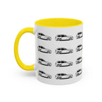 M Coupe Coffee Mug, Unique Gift for Friends, Custom Drinkware, Celebration Keepsake, Party Favor