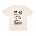 Schuh Syndikat, Clownshoe Math Tee - Unisex American Apparel Classic T-Shirt