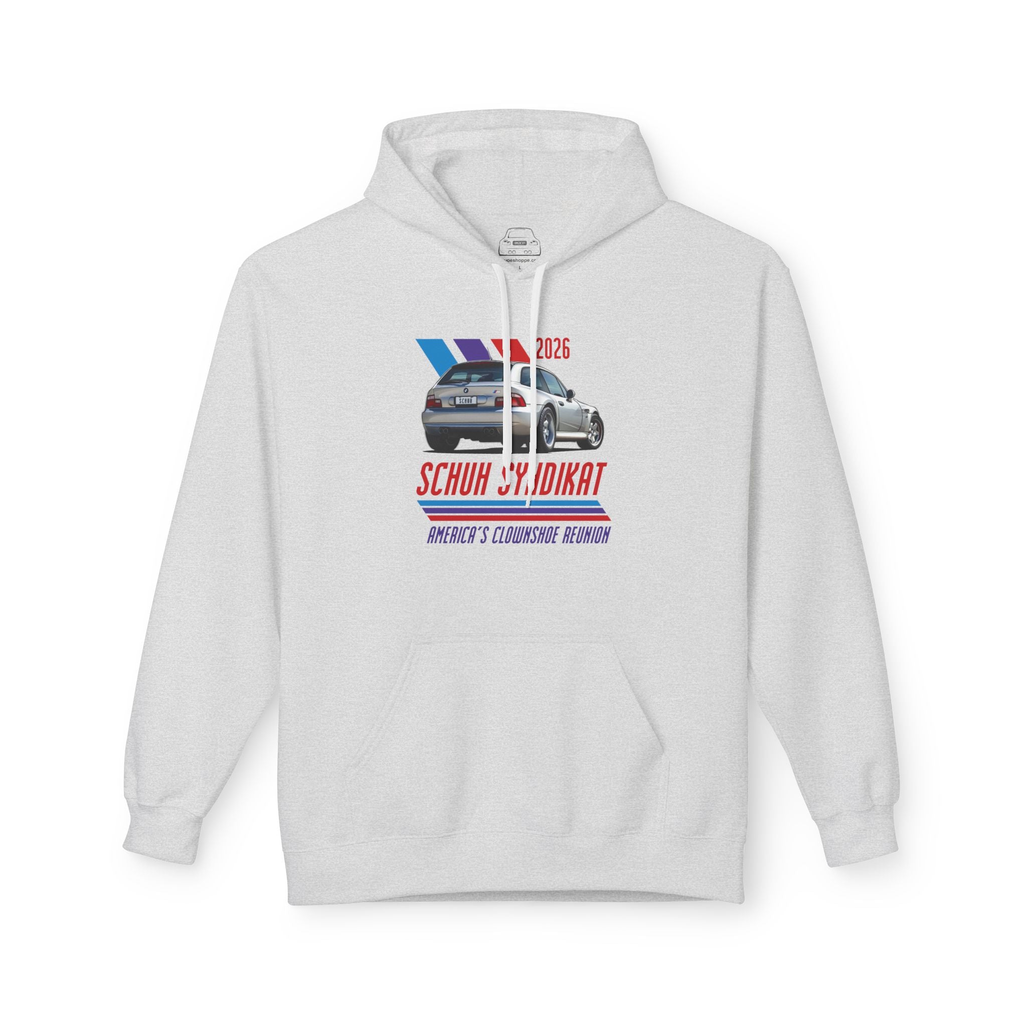 2026 Schuh Syndikat Hoodie - Unisex Gildan Classic Softstyle Fleece Drawstring Hoodie