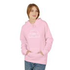 OMGBCKY White Coupe Silhouette Hoodie - Unisex Gildan Classic Softstyle Fleece Drawstring Hoodie