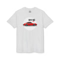 James' Red 911 T-Shirt — Gildan Brand, lightweight DryBlend T-Shirt