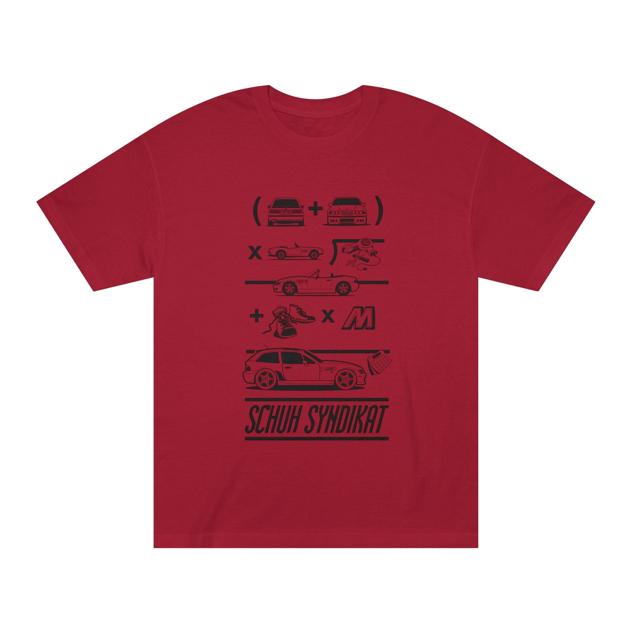 Schuh Syndikat, Clownshoe Math Tee - Unisex American Apparel Classic T-Shirt