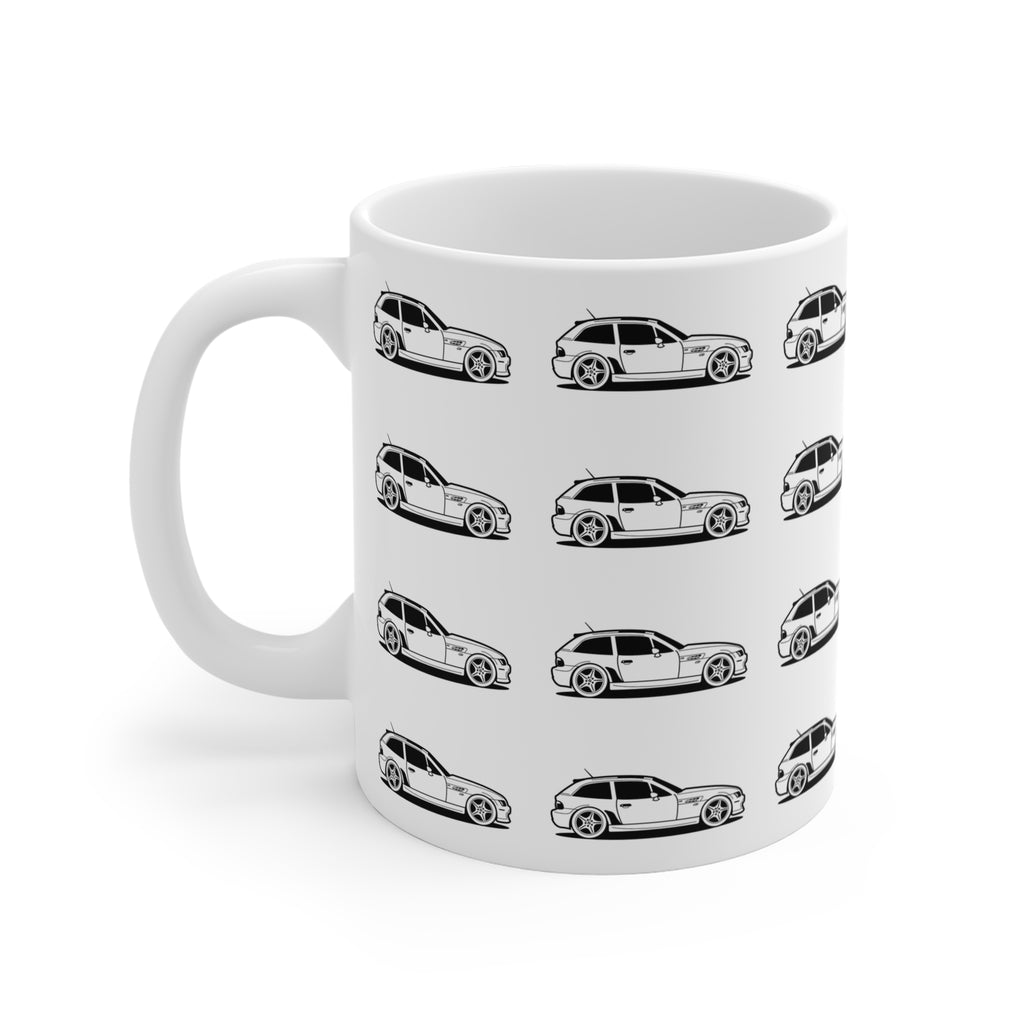 M Coupe Lover's 11oz Mug - Perfect Gift for Automotive Enthusiasts, Coffee Lover's Companion, Car-Themed Drinkware, Unique Birthday Present