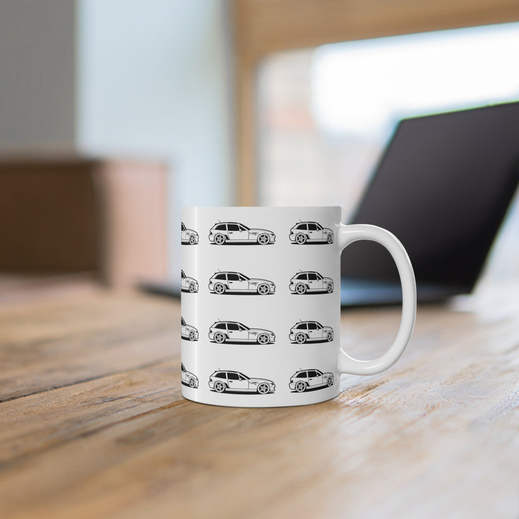 M Coupe Lover's 11oz Mug - Perfect Gift for Automotive Enthusiasts, Coffee Lover's Companion, Car-Themed Drinkware, Unique Birthday Present