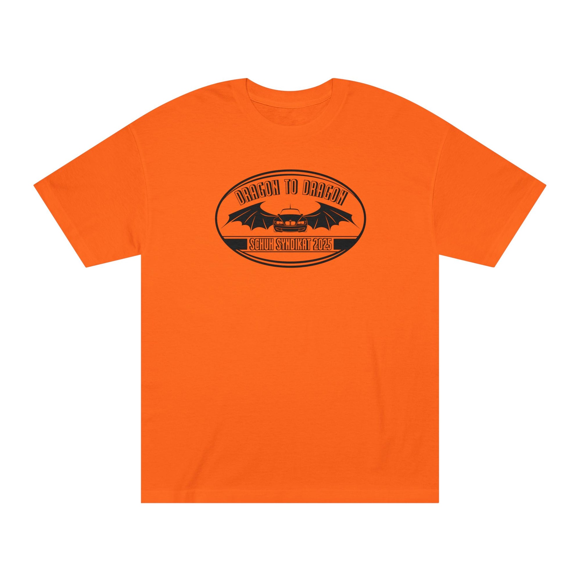 Schuh Syndikat Dragon to Dragon 2025 Light Color Tee - Unisex American Apparel Classic T-Shirt