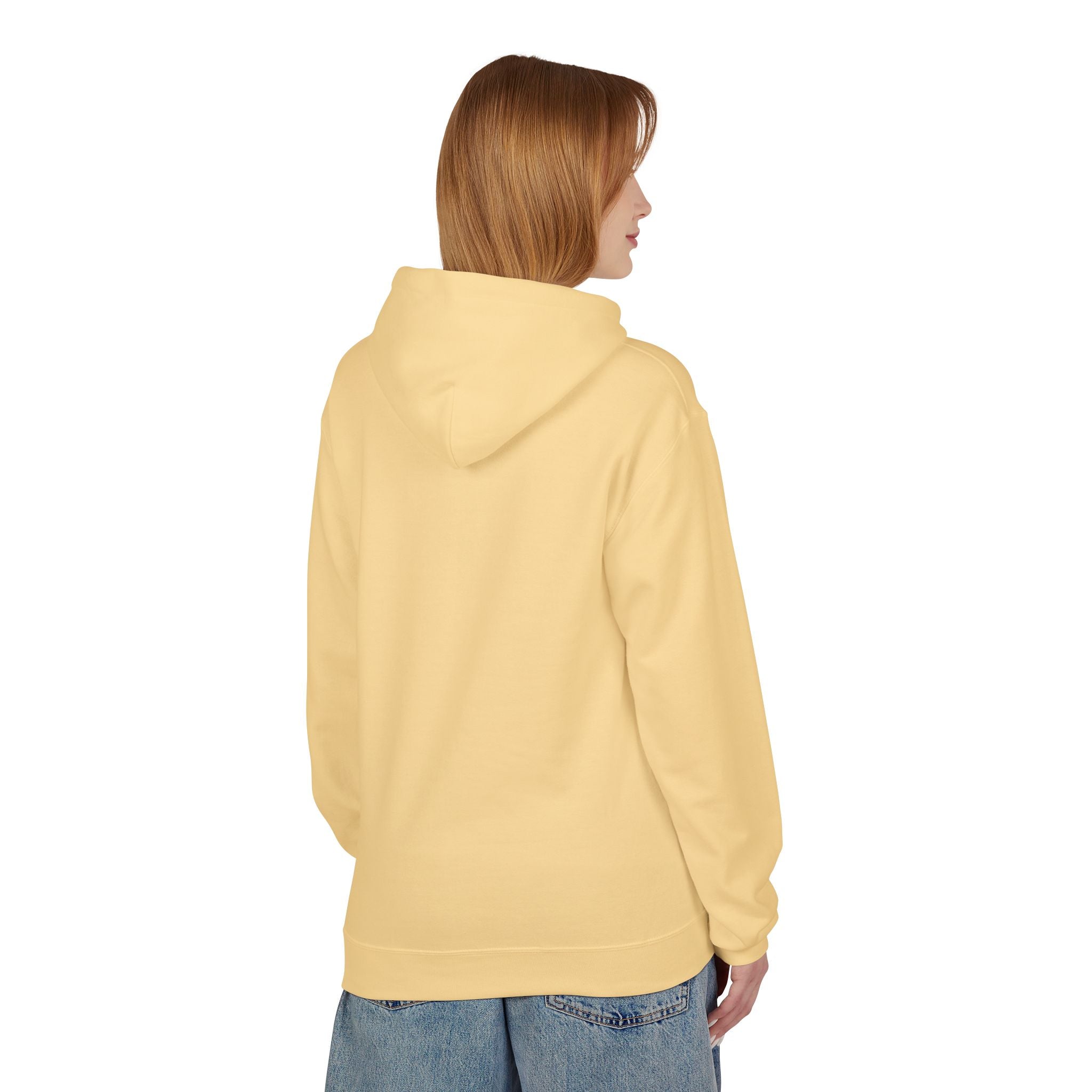 OMGBCKY White Coupe Silhouette Hoodie - Unisex Gildan Classic Softstyle Fleece Drawstring Hoodie