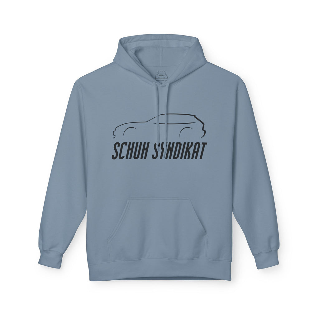 Schuh Syndikat Silhouette Hoodie - Unisex Gildan Classic Softstyle Fleece Drawstring Hoodie