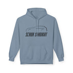 Schuh Syndikat Silhouette Hoodie - Unisex Gildan Classic Softstyle Fleece Drawstring Hoodie