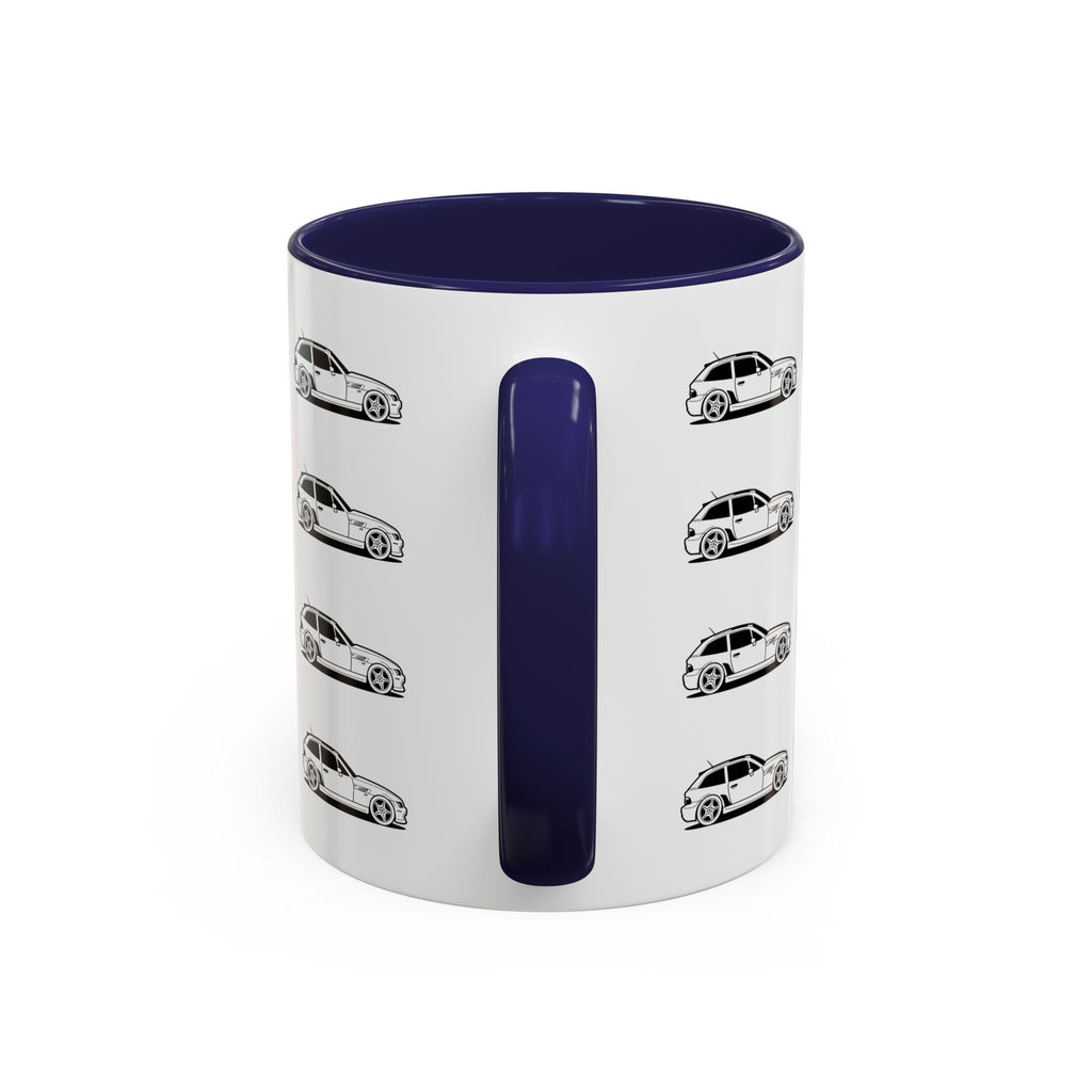 M Coupe Coffee Mug, Unique Gift for Friends, Custom Drinkware, Celebration Keepsake, Party Favor