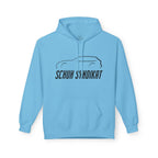 Schuh Syndikat Silhouette Hoodie - Unisex Gildan Classic Softstyle Fleece Drawstring Hoodie