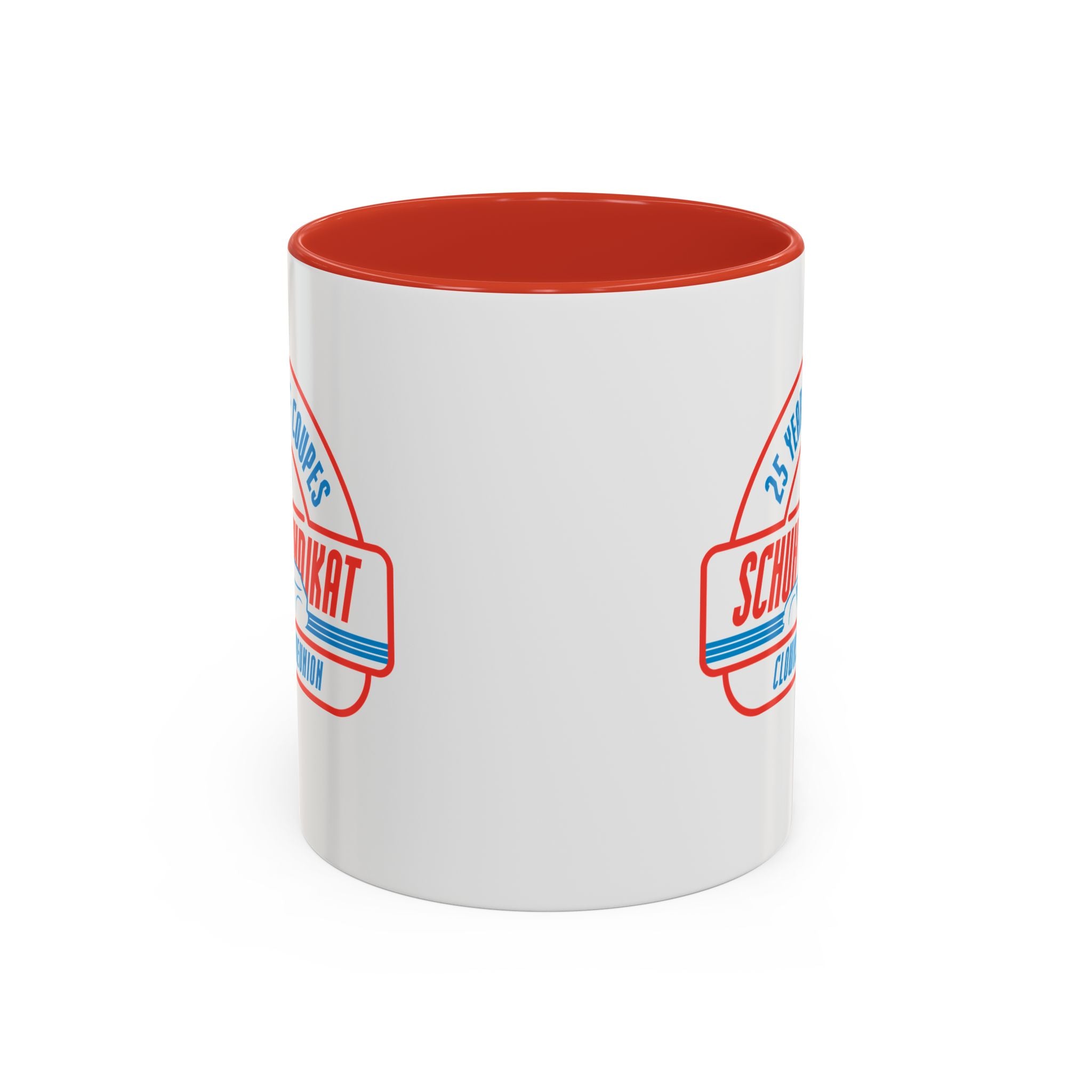 25th Anniversary Clownshoe Reunion Coffee Mug, Unique Gift for Friends, Custom Drinkware, Celebration Keepsake, Party Favor