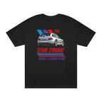 2026 Schuh Syndikat T-Shirt - Silver M Coupe - Unisex American Apparel Classic T-Shirt