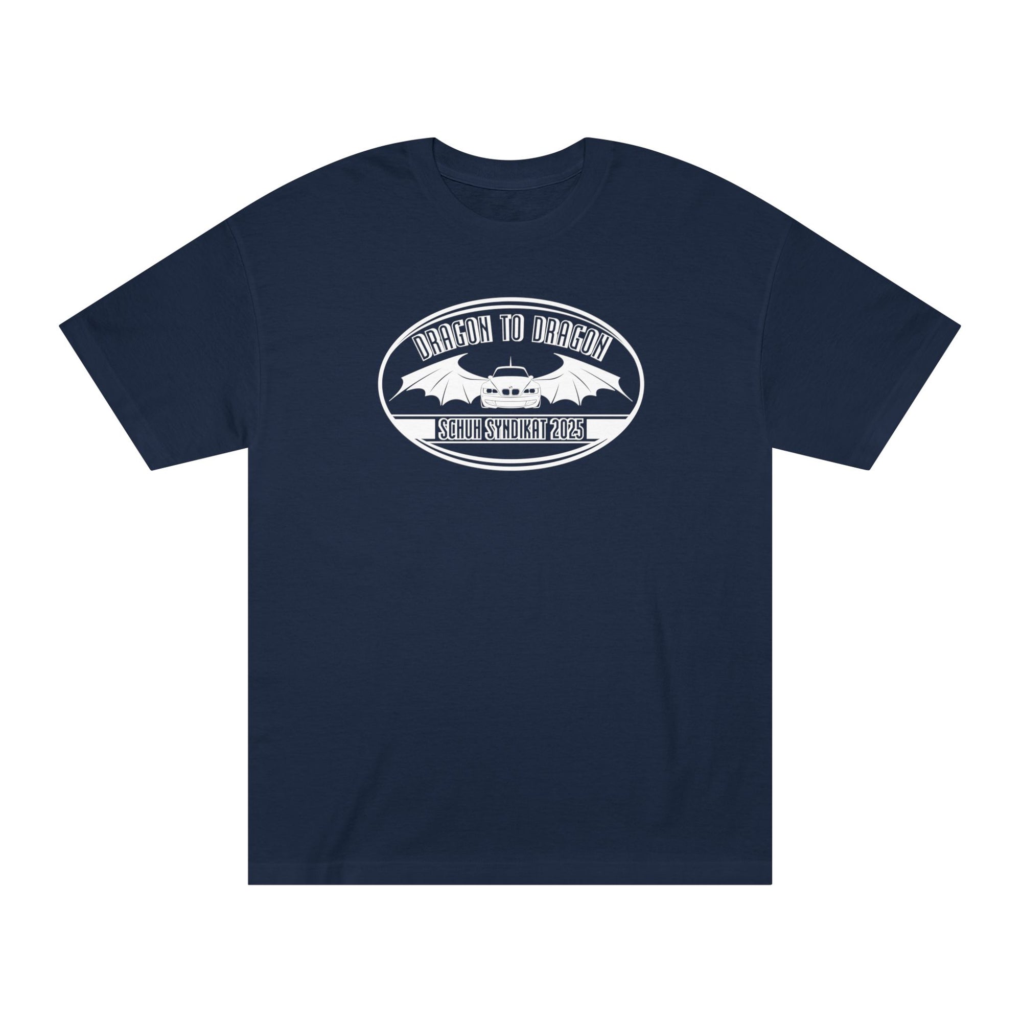 Schuh Syndikat Dragon to Dragon 2025 Tee - Unisex American Apparel Classic T-Shirt