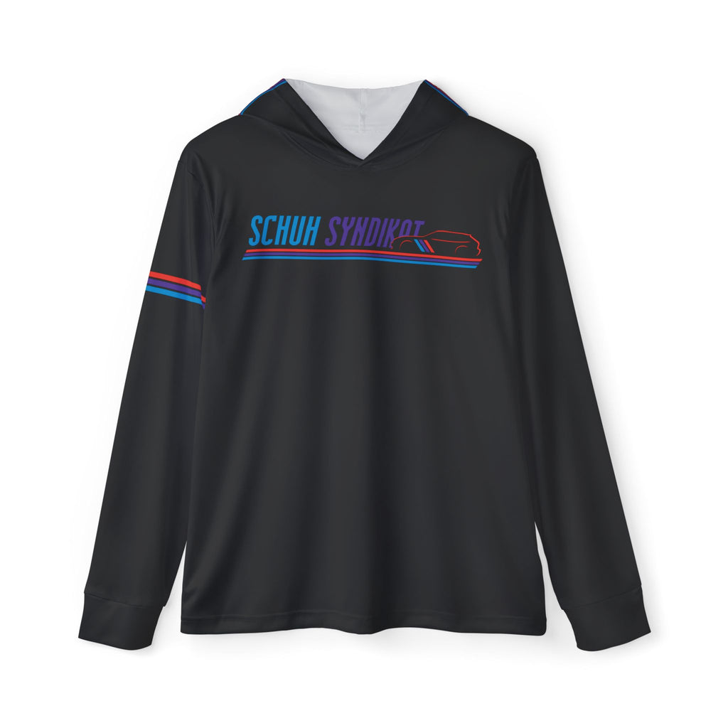 Schuh Syndikat Sports Hoodie in Black — Men’s Summer Racing Pullover