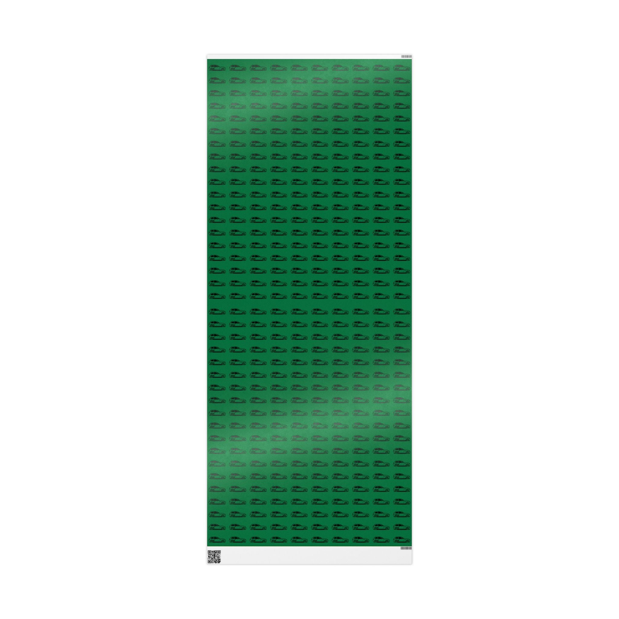 M Coupe Wrapping Paper | Green | Three Sizes | Glossy or Matte