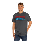 A Blue 911 - Unisex American Apparel Classic T-Shirt