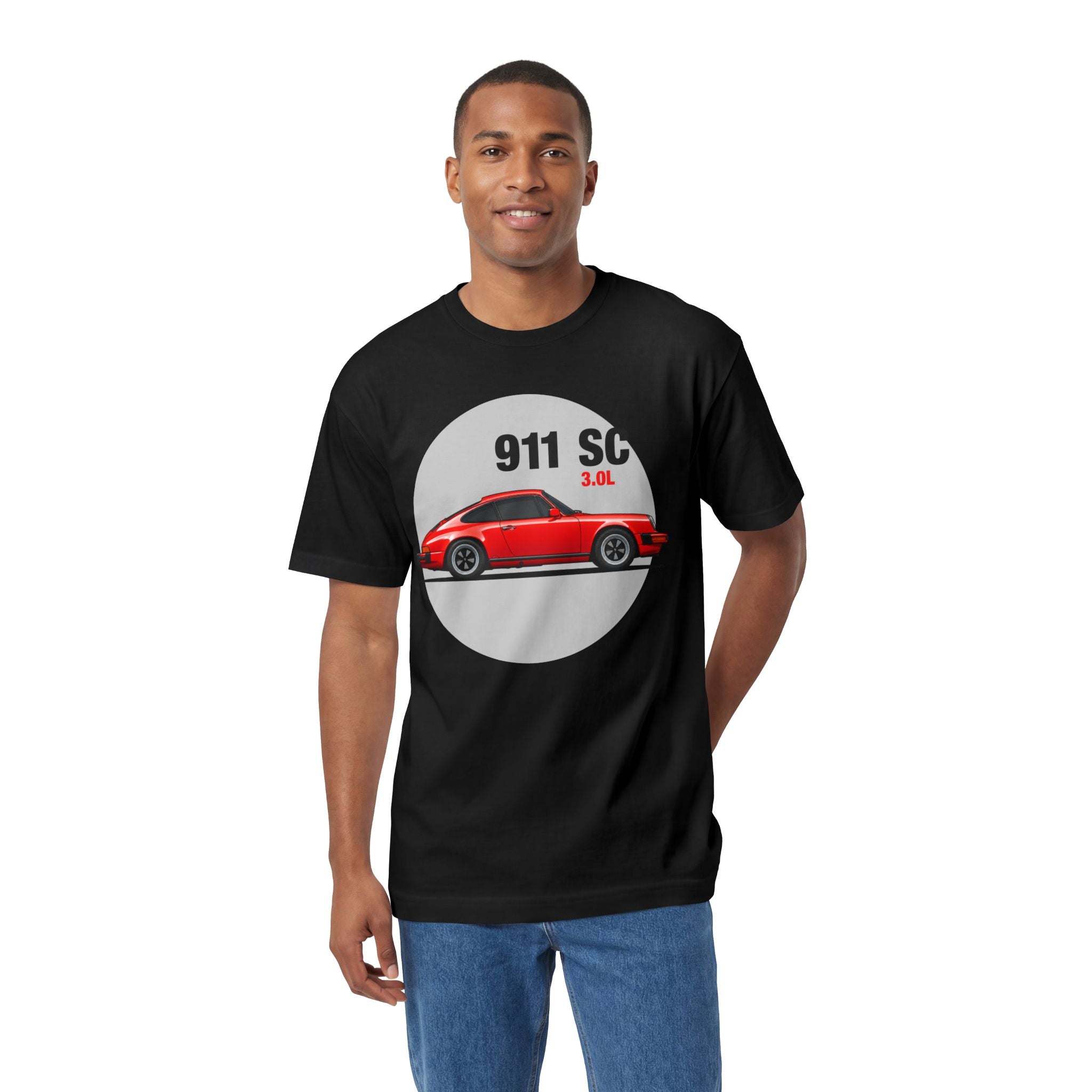 James' Red 911 - Unisex American Apparel Classic T-Shirt