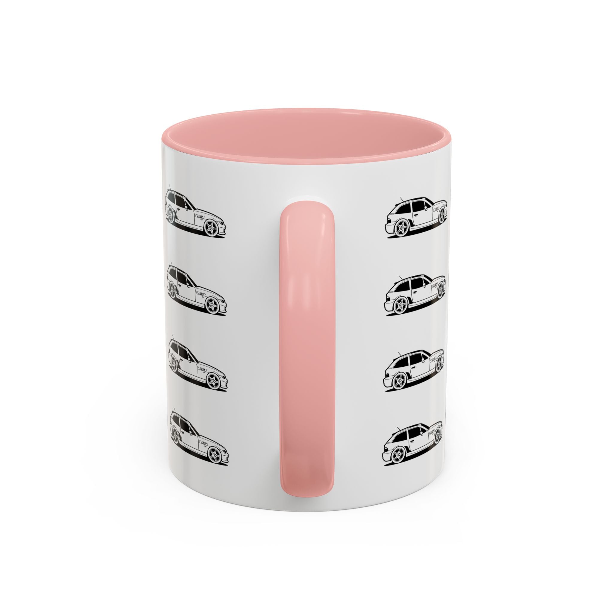 M Coupe Coffee Mug, Unique Gift for Friends, Custom Drinkware, Celebration Keepsake, Party Favor