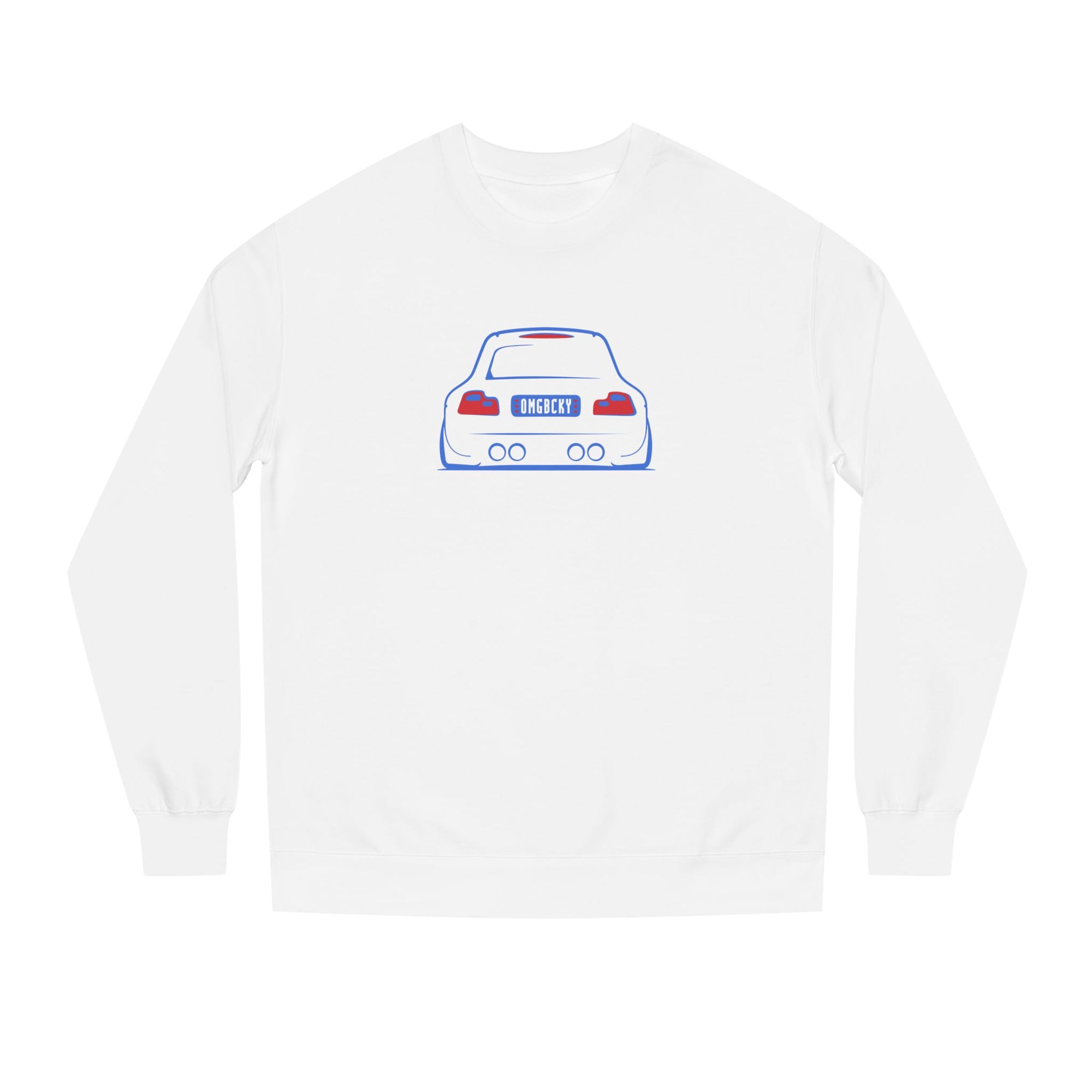 OMGBEKY Coupe Sweatshirt - Unisex Independent Trading Company Crew Neck Fleece Sweatshirt