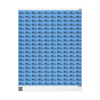 M Coupe Wrapping Paper | Blue | Three Sizes | Glossy or Matte