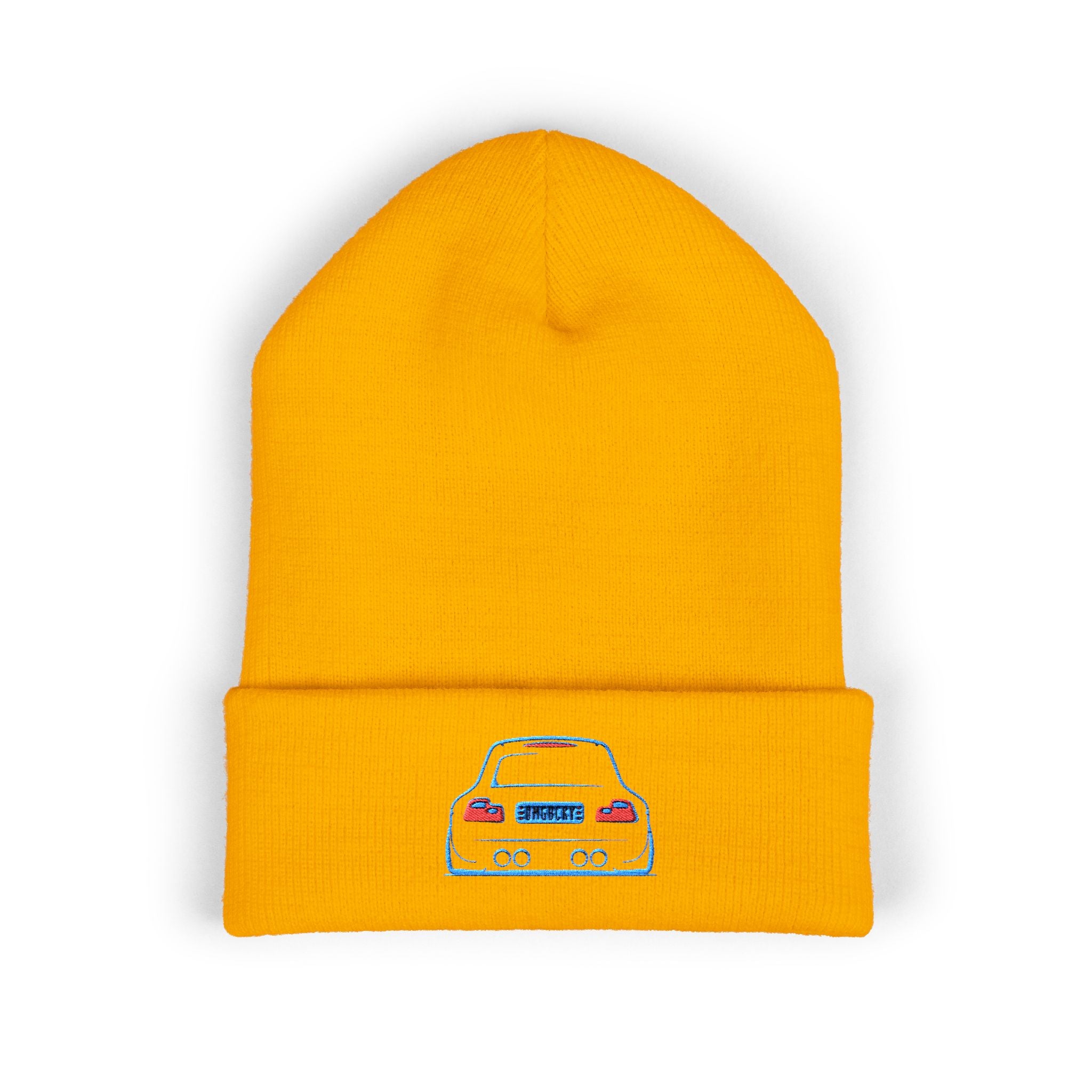 OMGBCKY Coupe Beanie - Baseball Hat with Embroidered Car Design